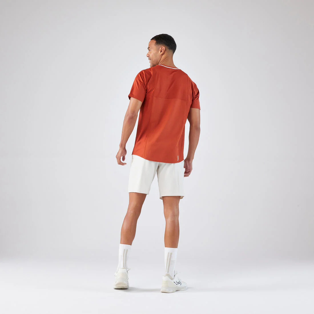 POLERA DE TENIS MANGA CORTA HOMBRE ARTENGO DRY MARINO GAËL MONFILS - Image 20