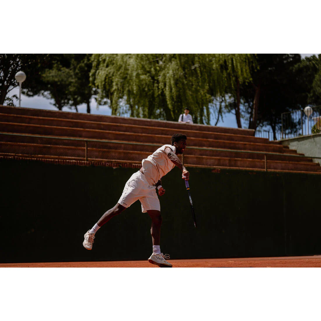POLERA DE TENIS MANGA CORTA HOMBRE ARTENGO DRY MARINO GAËL MONFILS - Image 33