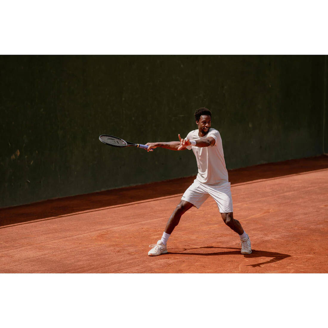 POLERA DE TENIS MANGA CORTA HOMBRE ARTENGO DRY MARINO GAËL MONFILS - Image 34