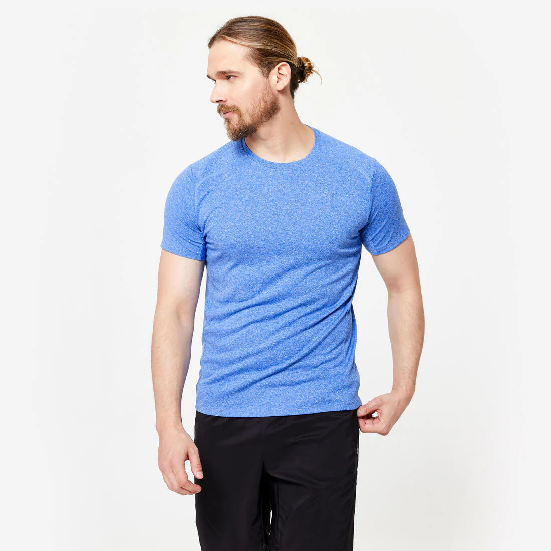 POLERA FITNESS ESSENTIAL HOMBRE CUELLO REDONDO