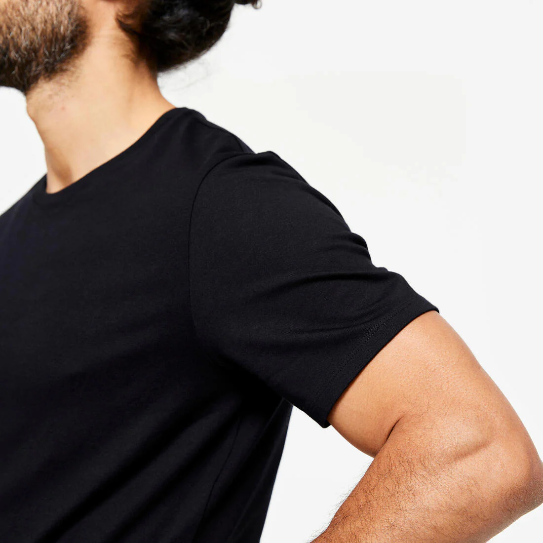 POLERA FITNESS HOMBRE 500 CORTE SLIM - Image 13