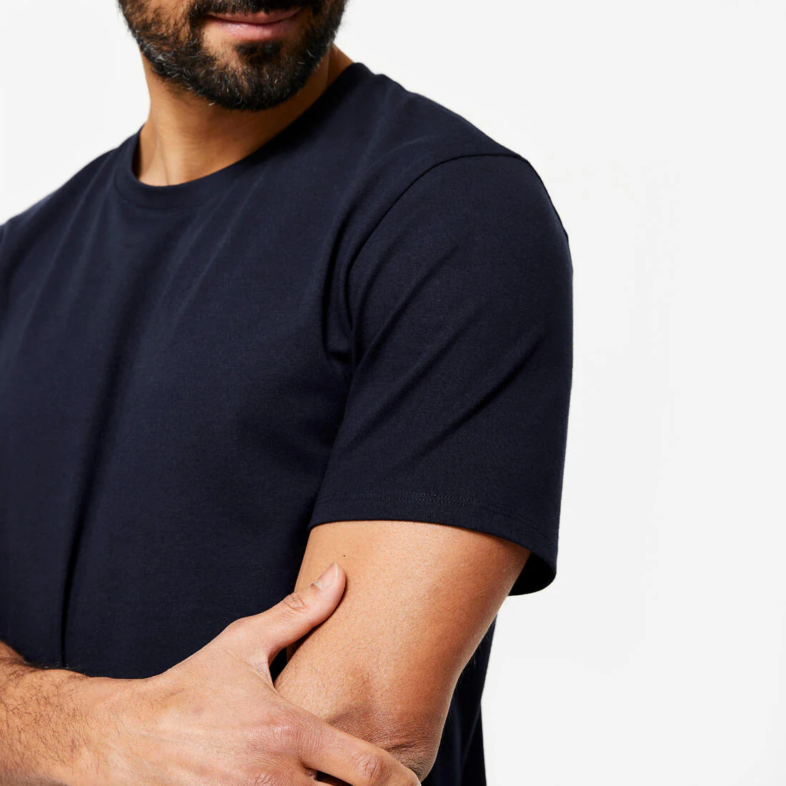 POLERA FITNESS HOMBRE 500 CORTE SLIM - Image 15