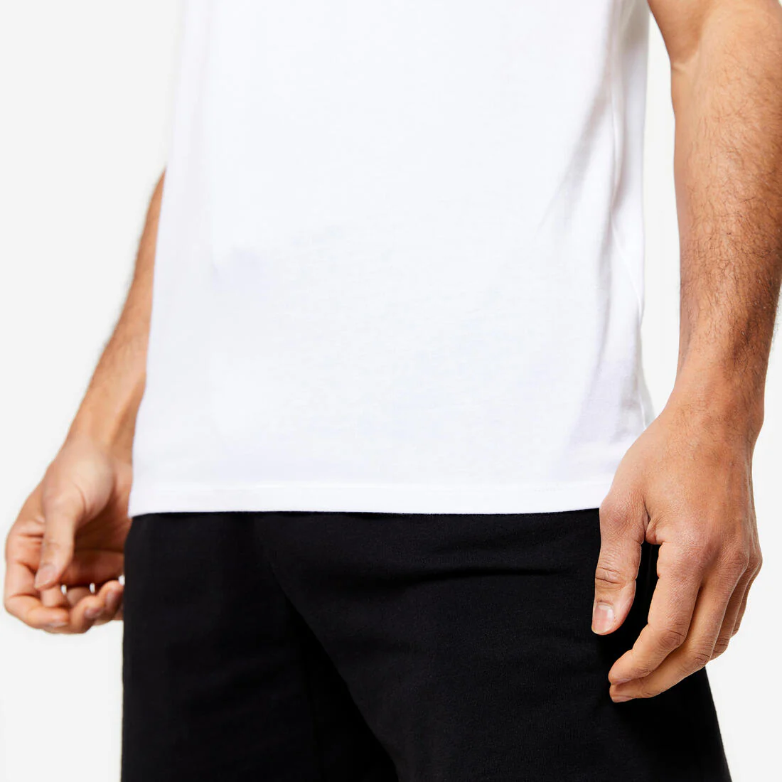 POLERA FITNESS HOMBRE 100 SPORTEE ALGODÓN - Image 11