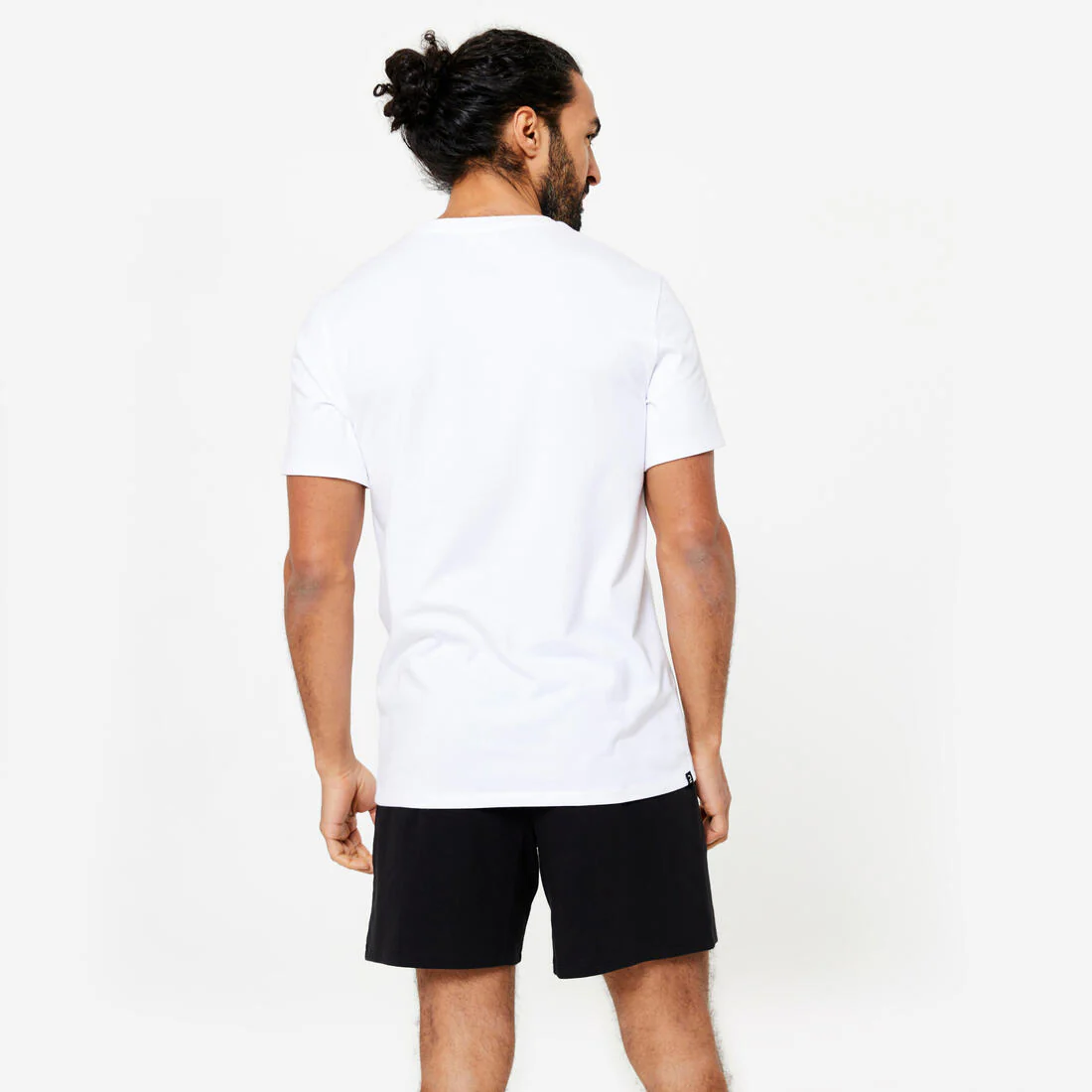 POLERA FITNESS HOMBRE 100 SPORTEE ALGODÓN - Image 7