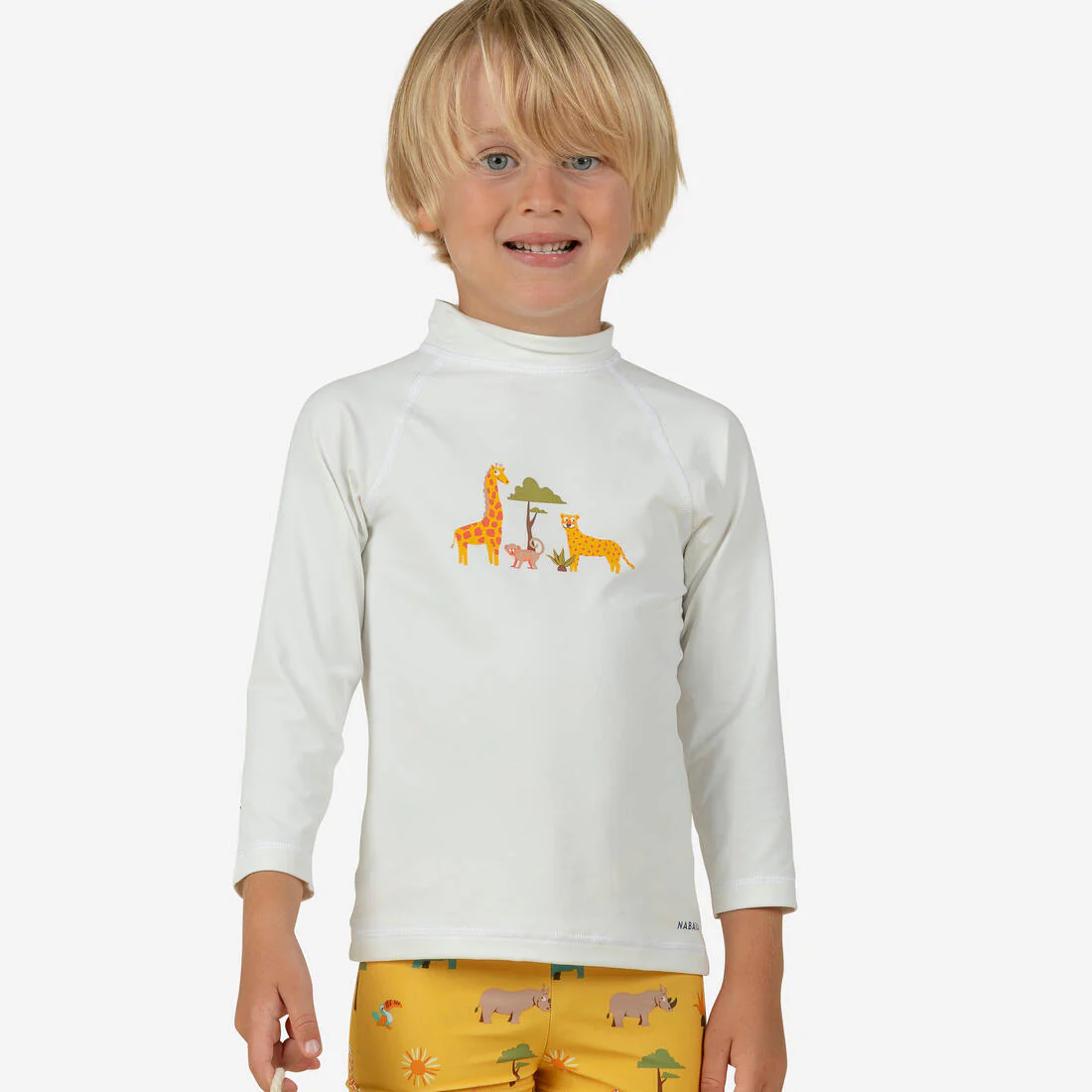 POLERA MANGA LARGA ANTI-UV BEBÉ ESTAMPADO SABANA - Image 2