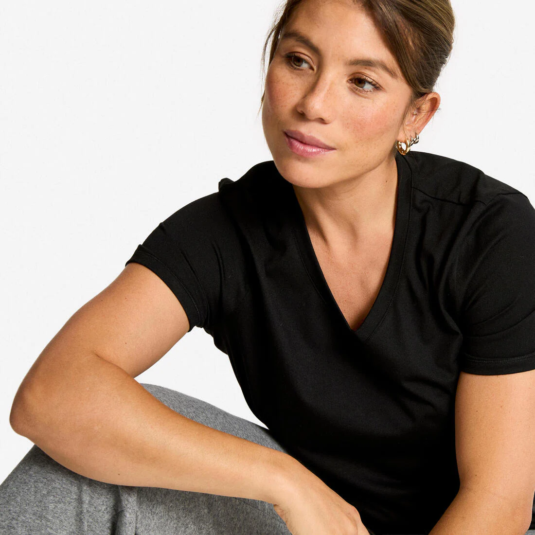 Camiseta Mujer Coolmax Cuello Pico - Image 14