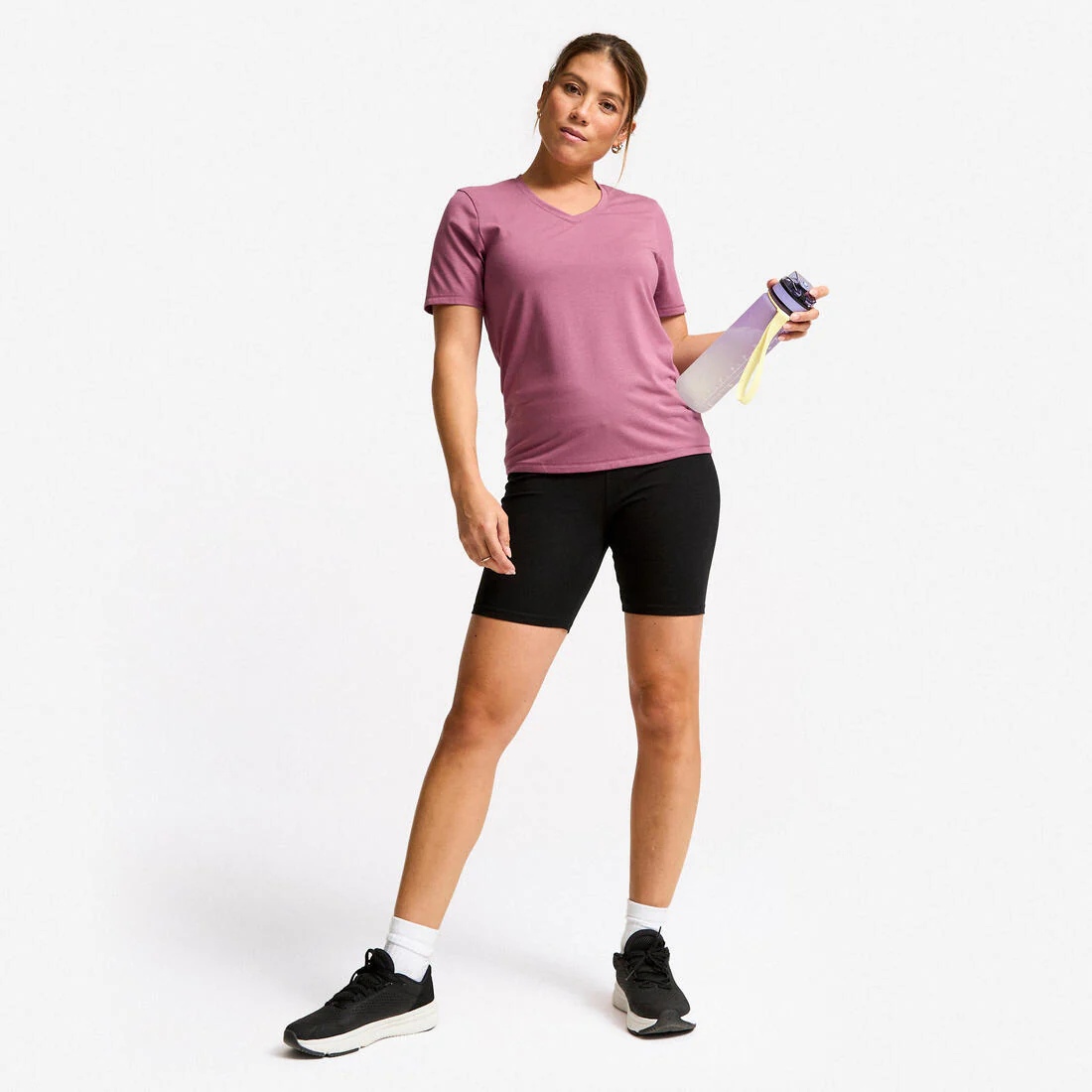 Camiseta Mujer Coolmax Cuello Pico - Image 6