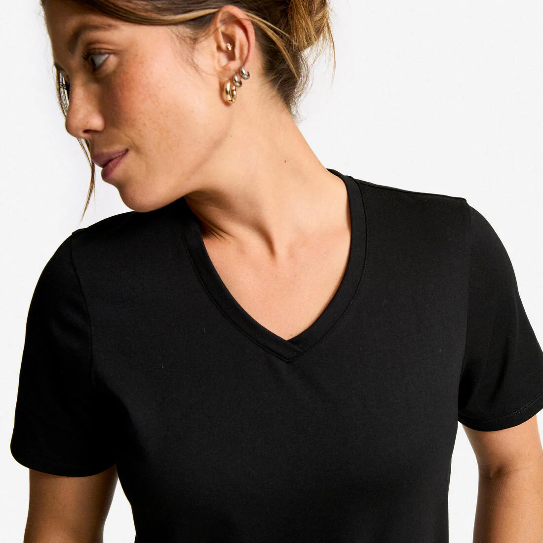 Camiseta Mujer Coolmax Cuello Pico - Image 7
