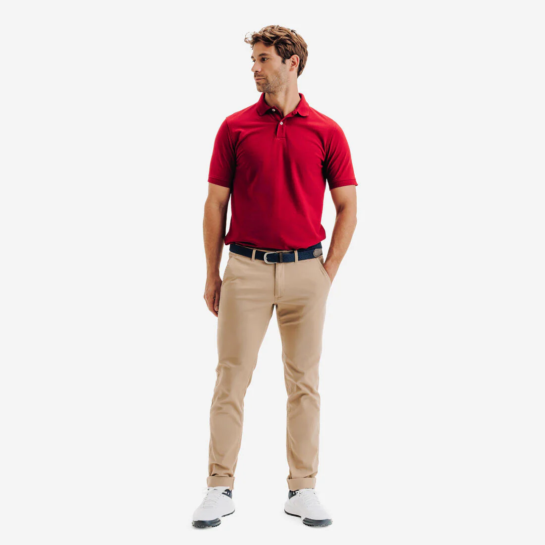 POLERA PIQUÉ DE GOLF MANGA CORTA HOMBRE MW500 - Image 12