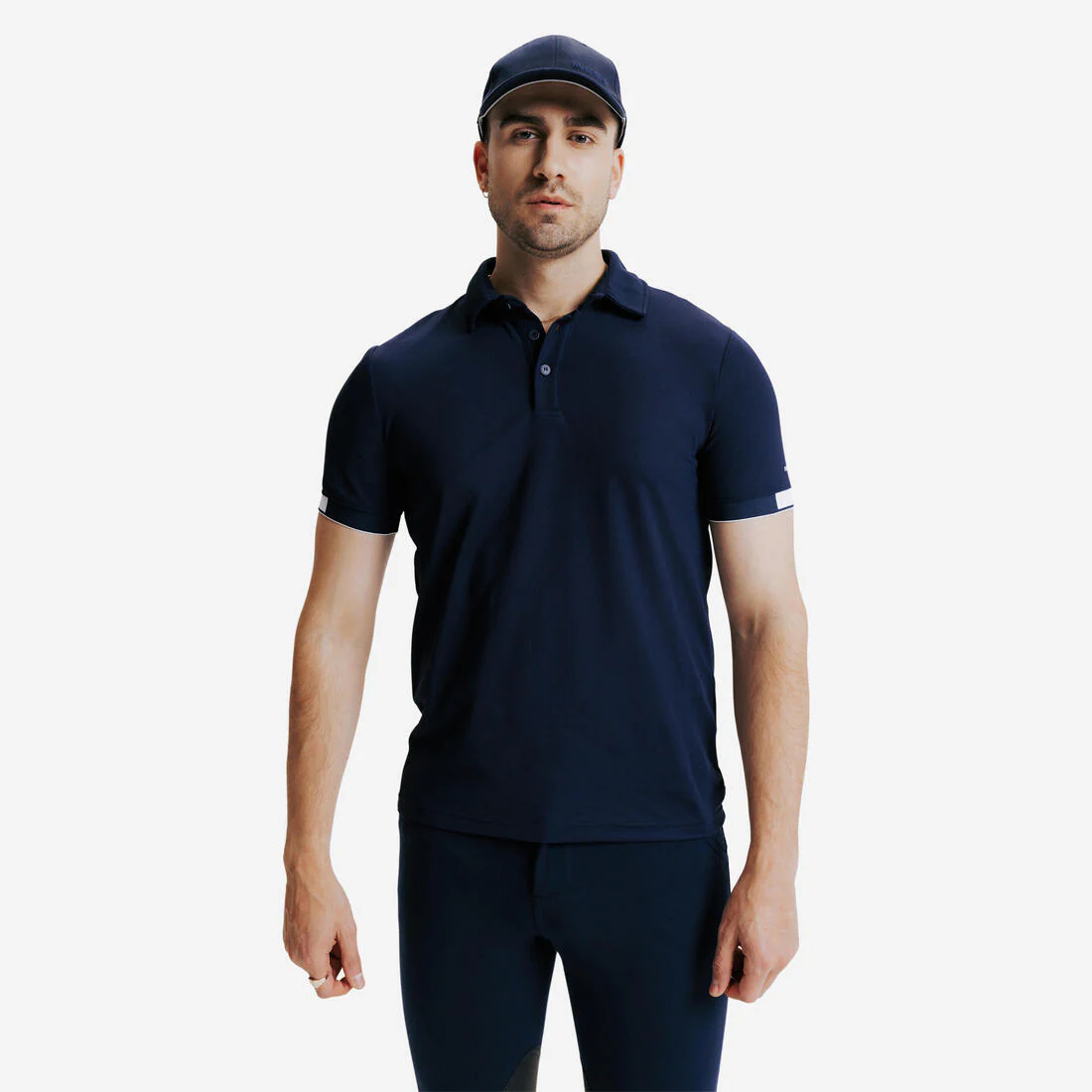 POLERA PIQUÉ EQUITACIÓN HOMBRE
