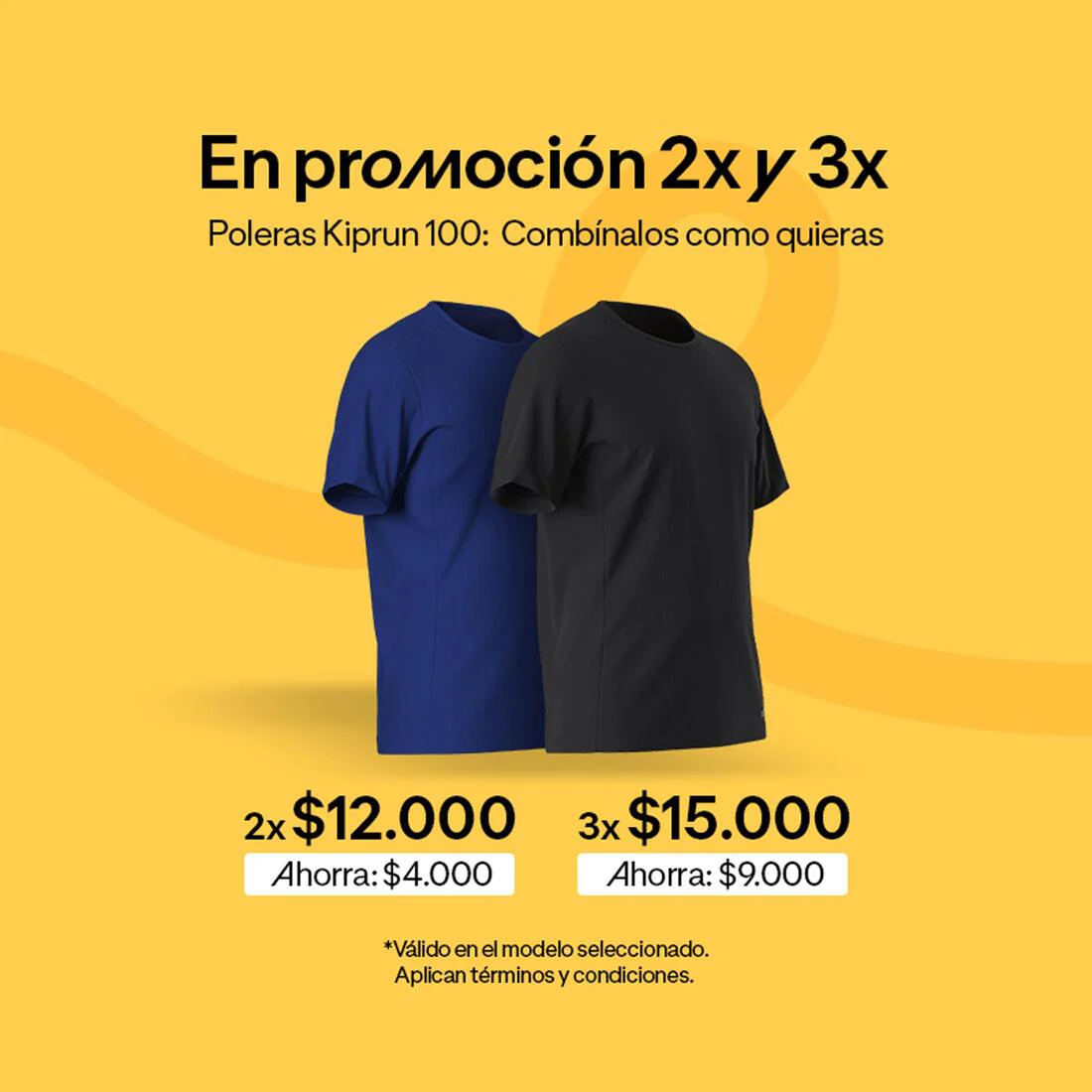 POLERA RUNNING TRANSPIRABLE HOMBRE - KIPRUN 100 DRY - Image 21
