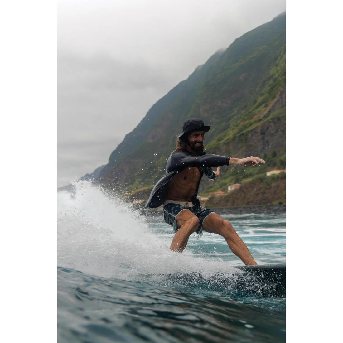 POLERA ANTI-UV SURF HOMBRE 500 CIERRE - Image 9