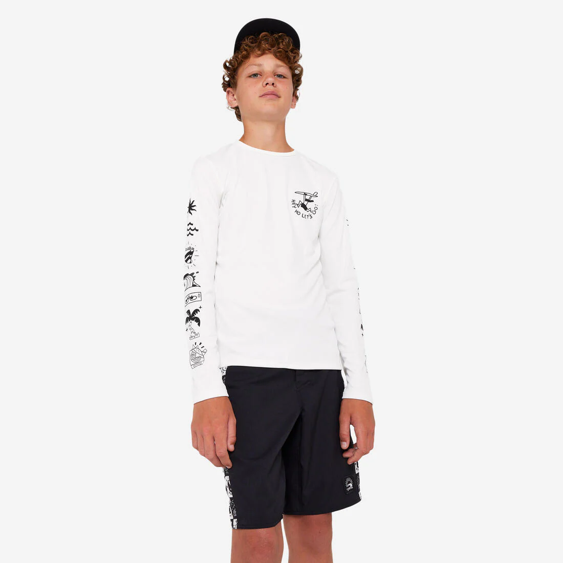 POLERA ANTI-UV SURF NIÑOS 100 VIBES - Image 4