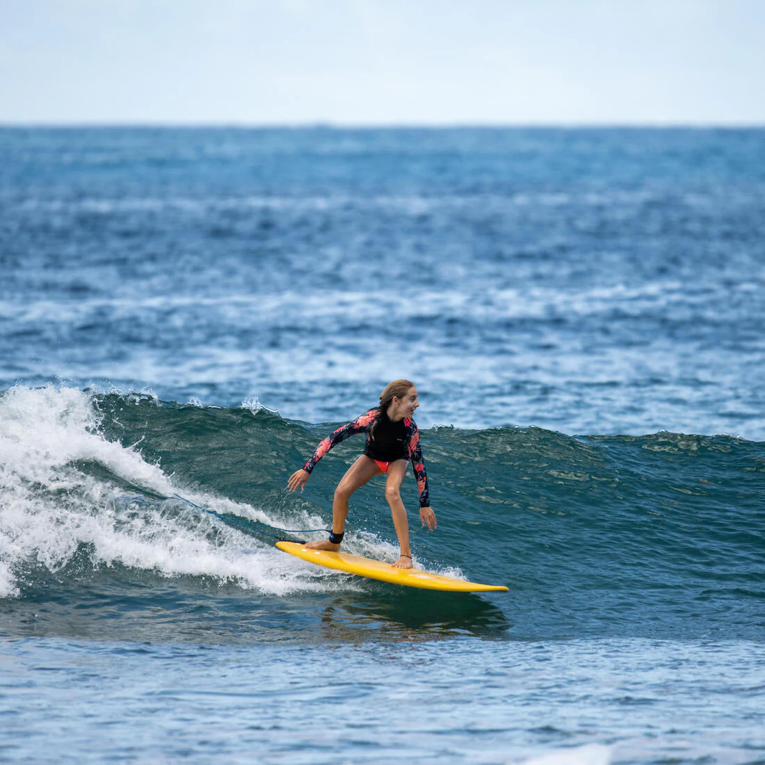 POLERA ANTI-UV SURF NIÑOS 500 ORCHID - Image 14