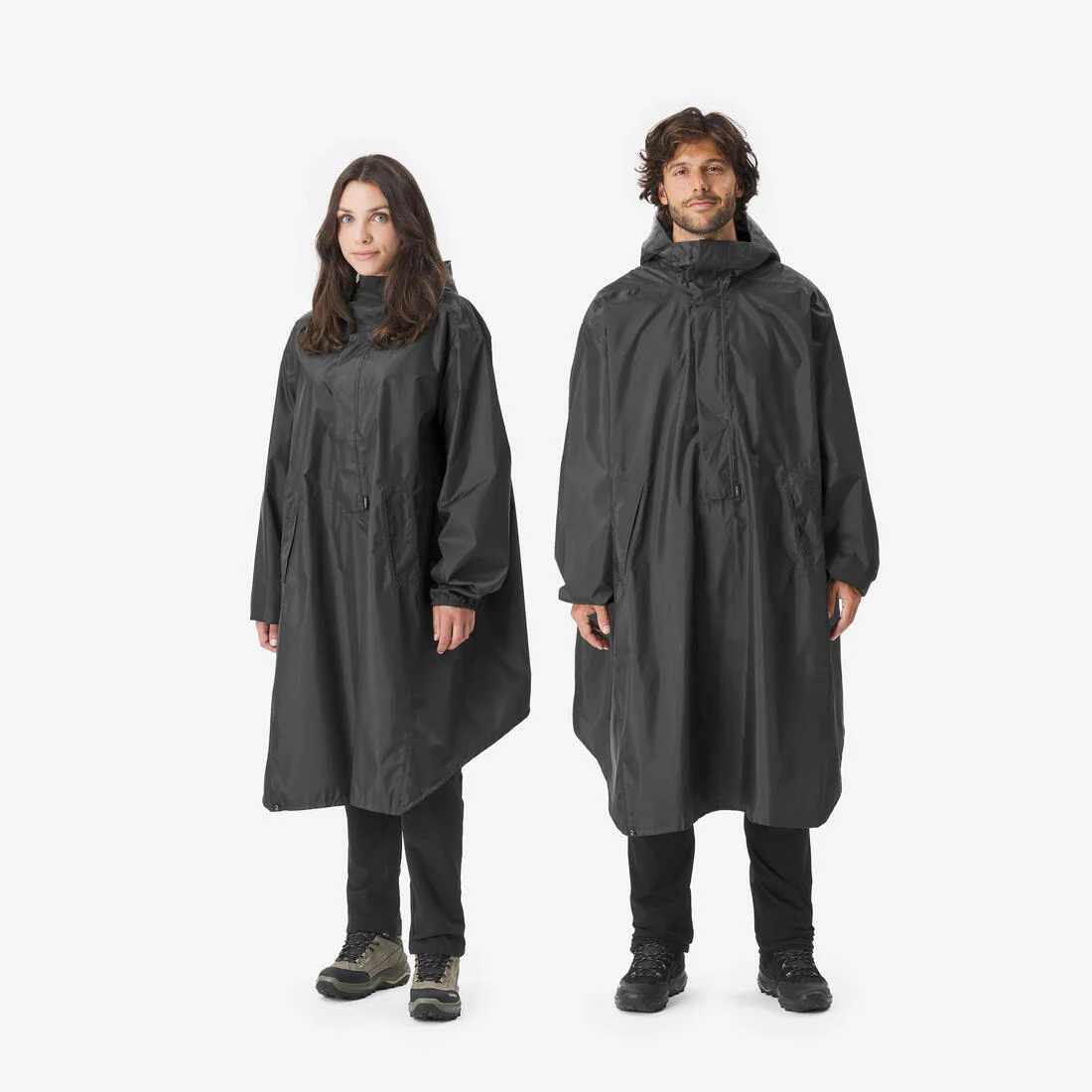 Poncho impermeable de senderismo - MT500 - 60L - negro