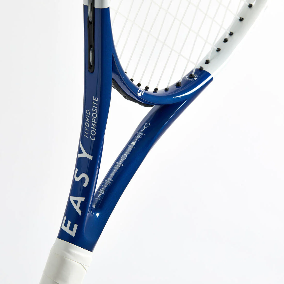 RAQUETA DE TENIS ADULTO KUIKMA EASY AZUL BLANCO - Image 4