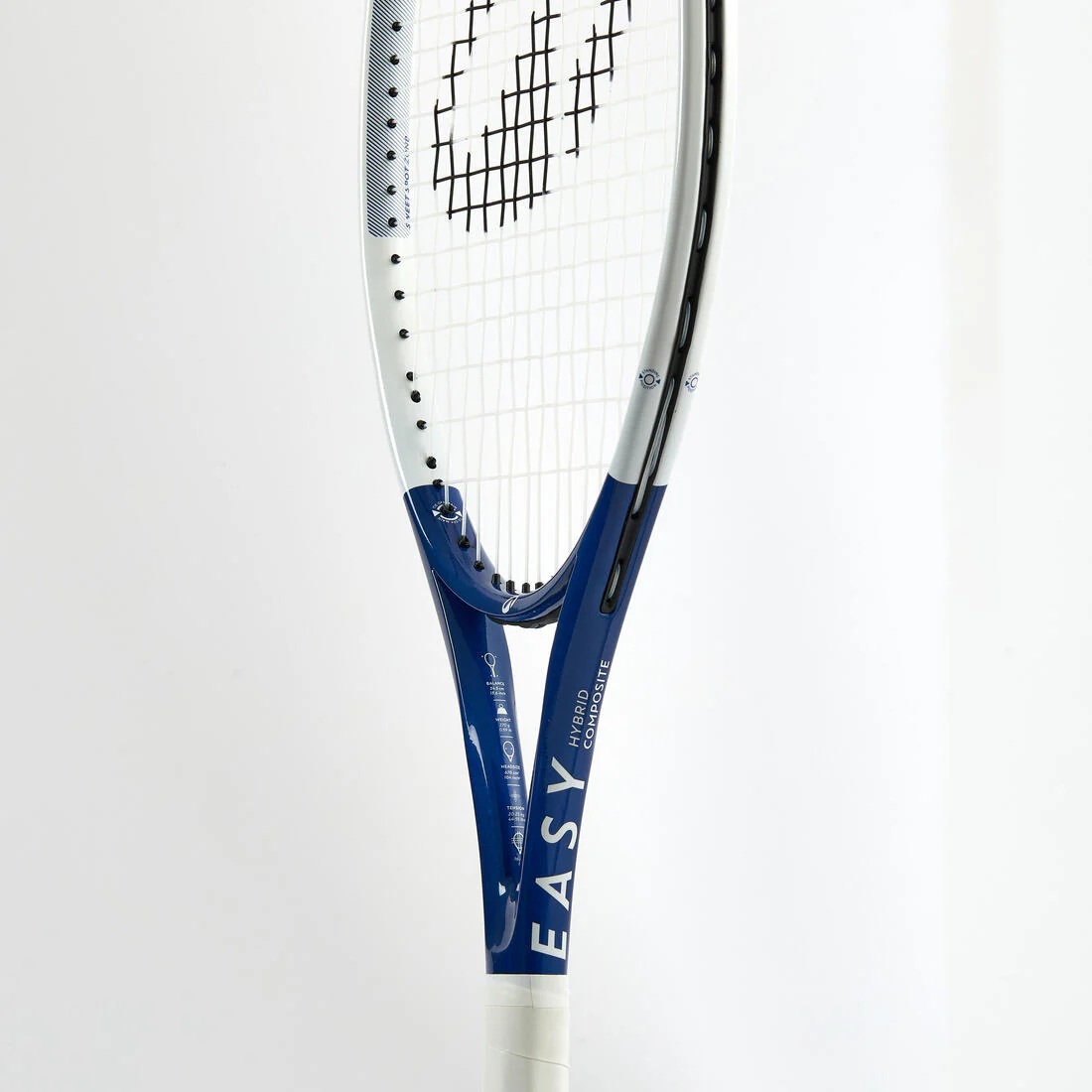 RAQUETA DE TENIS ADULTO KUIKMA EASY AZUL BLANCO - Image 6