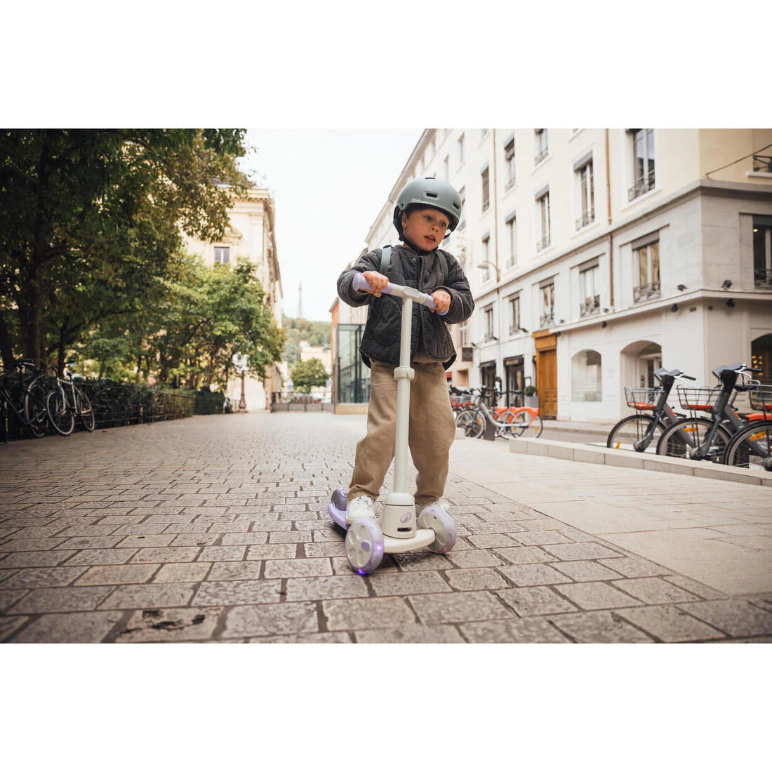 Trottinette enfant 3 roues, B500 lavender - Image 31
