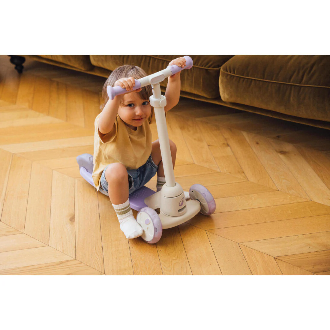Trottinette enfant 3 roues, B500 lavender - Image 38
