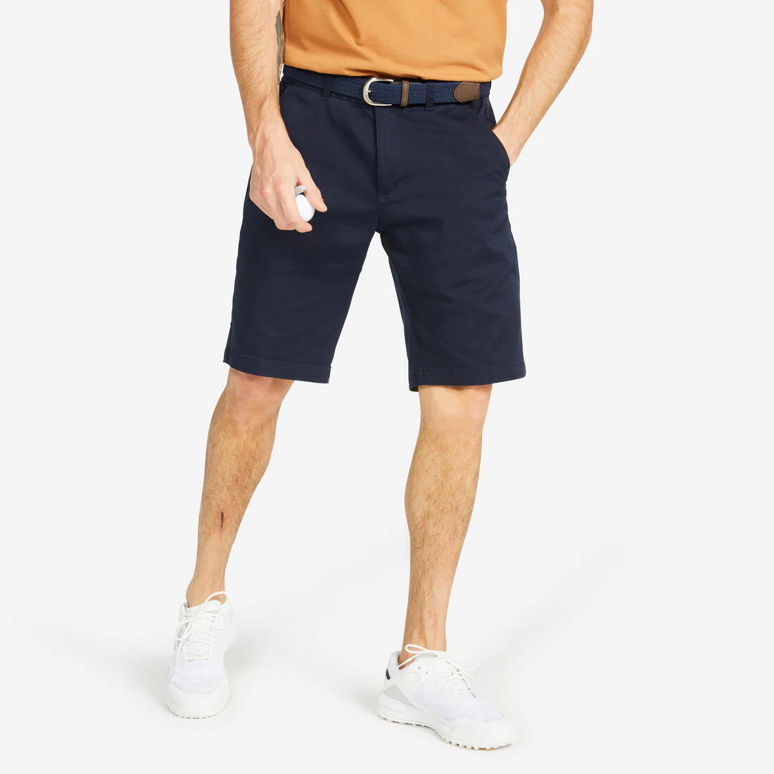 SHORTS GOLF HOMBRE MW500 ALGODÓN - Image 2