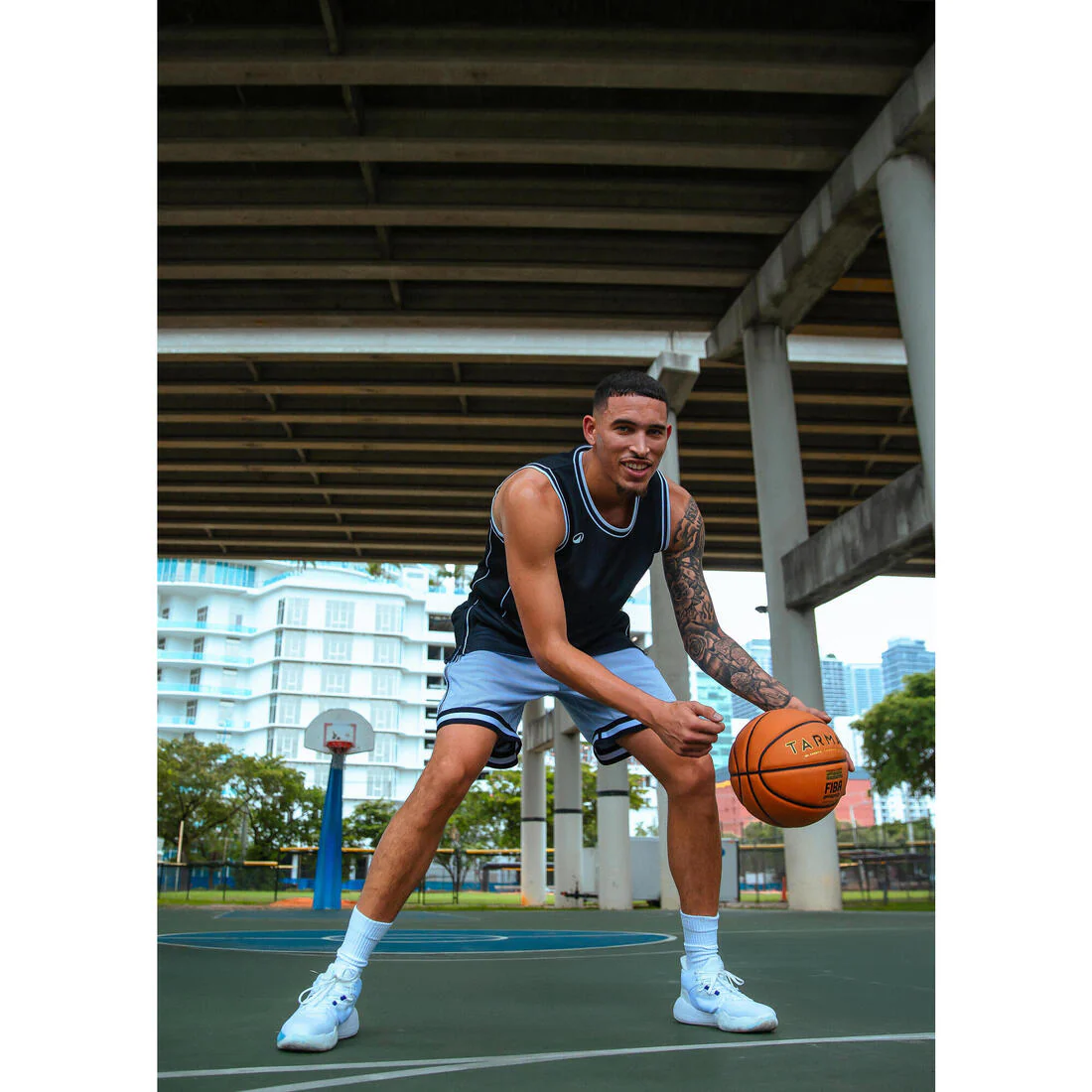 SHORTS DE BÁSQUETBOL REVERSIBLE ADULTO 500 - Image 14