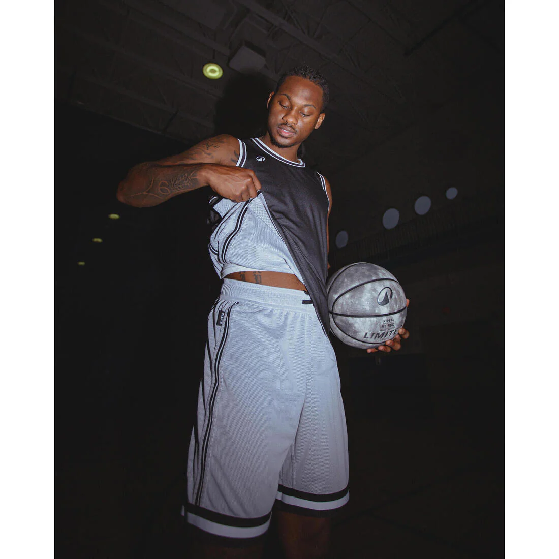 SHORTS DE BÁSQUETBOL REVERSIBLE ADULTO 500 - Image 9