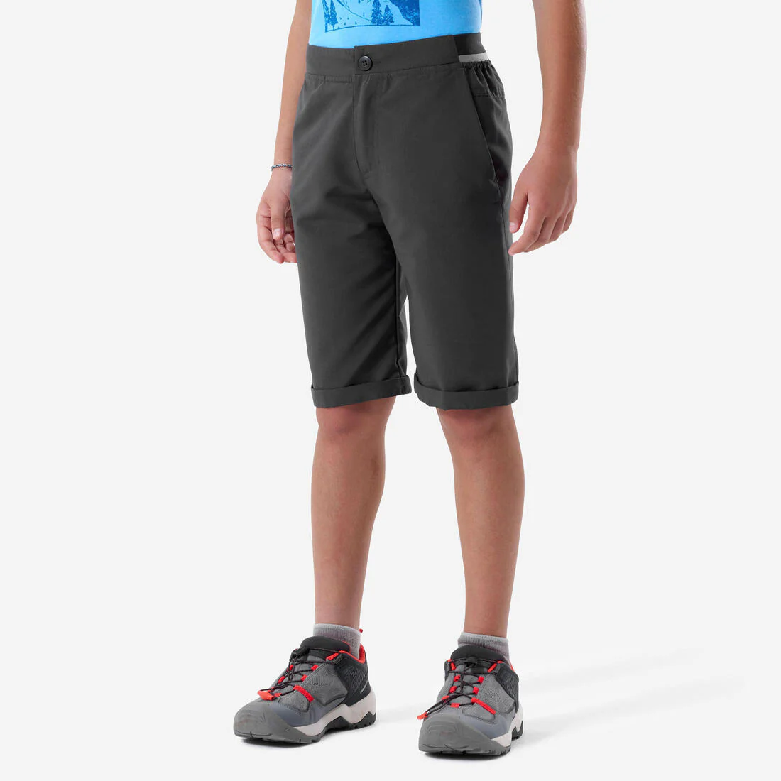 SHORTS DE SENDERISMO NIÑOS MH100 TW