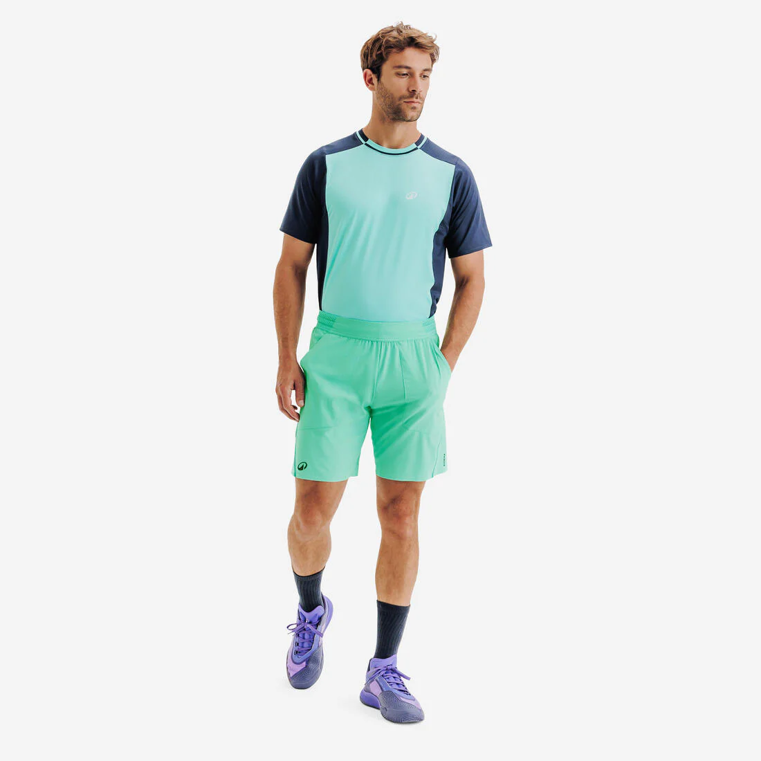 SHORT DE TENIS HOMBRE GAËL MONFILS DRY+ TRANSPIRABLE - Image 2