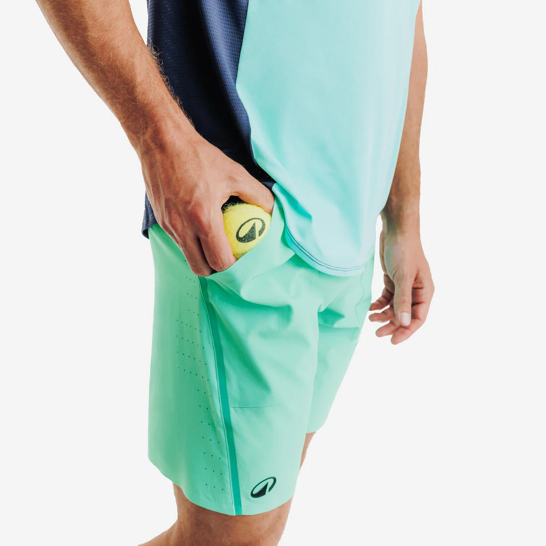SHORT DE TENIS HOMBRE GAËL MONFILS DRY+ TRANSPIRABLE - Image 3