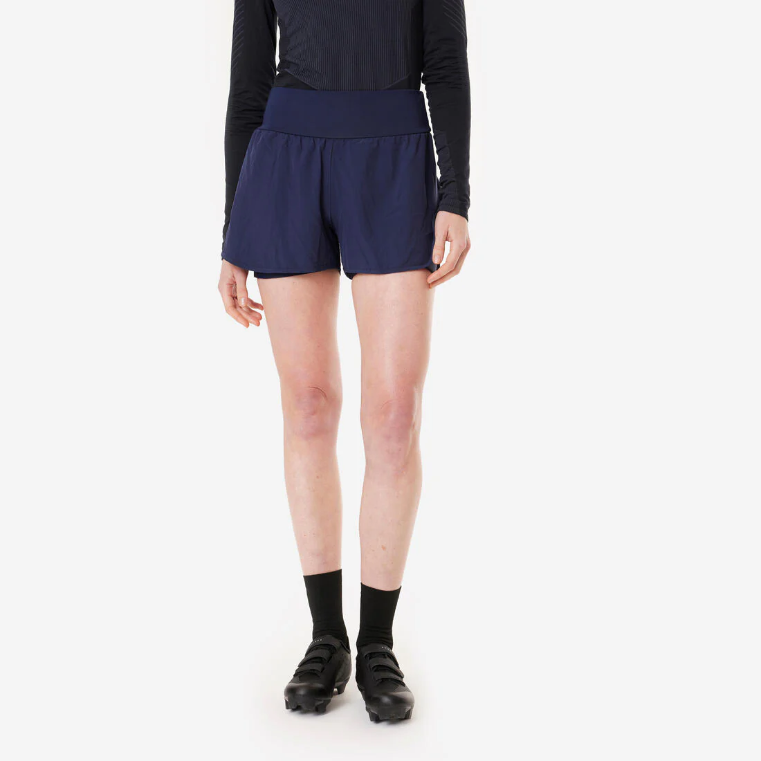 SHORTS MTB ESSENTIAL MUJER AZUL