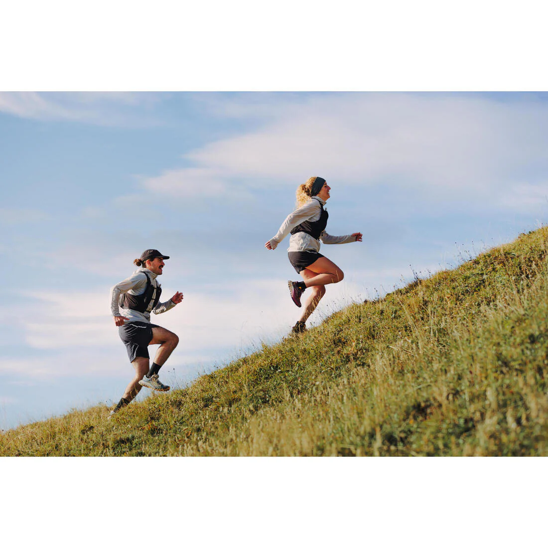 SHORTS TRAIL RUNNING HOMBRE KIPRUN RUN 900 ULTRA GRIS - Image 13