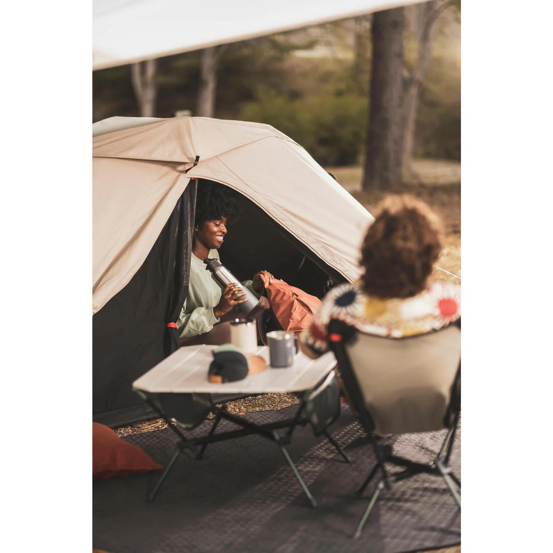 Silla baja de camping, plegable y ultracompacta, 500 M - Image 17