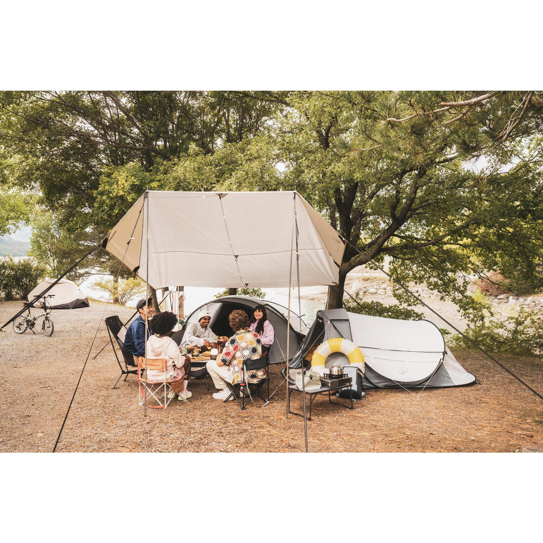SILLA BAJA DE CAMPING 100 PLEGABLE Y COMPACTA - Image 19
