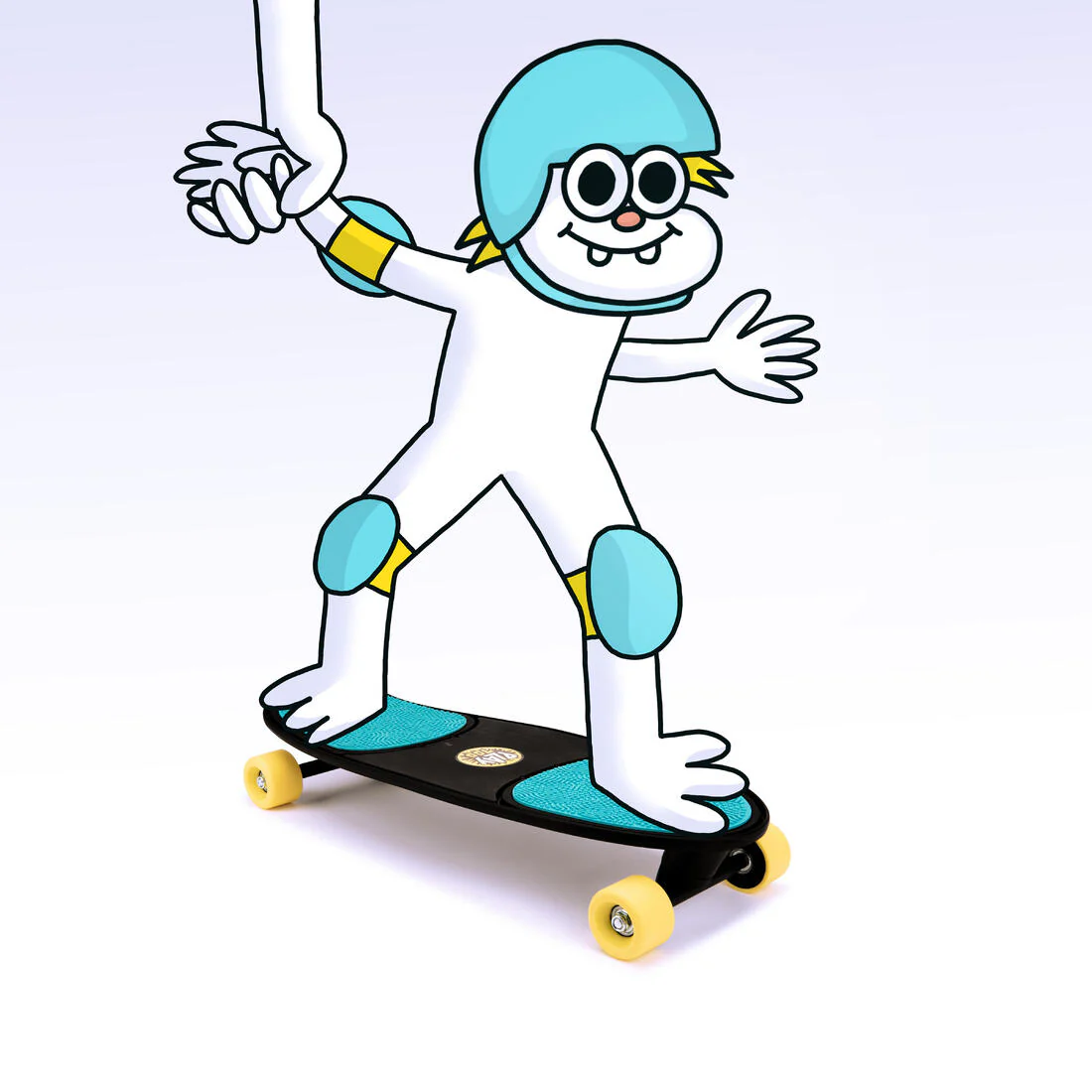 SKATEBOARD NIÑOS PLAY100 - Image 14