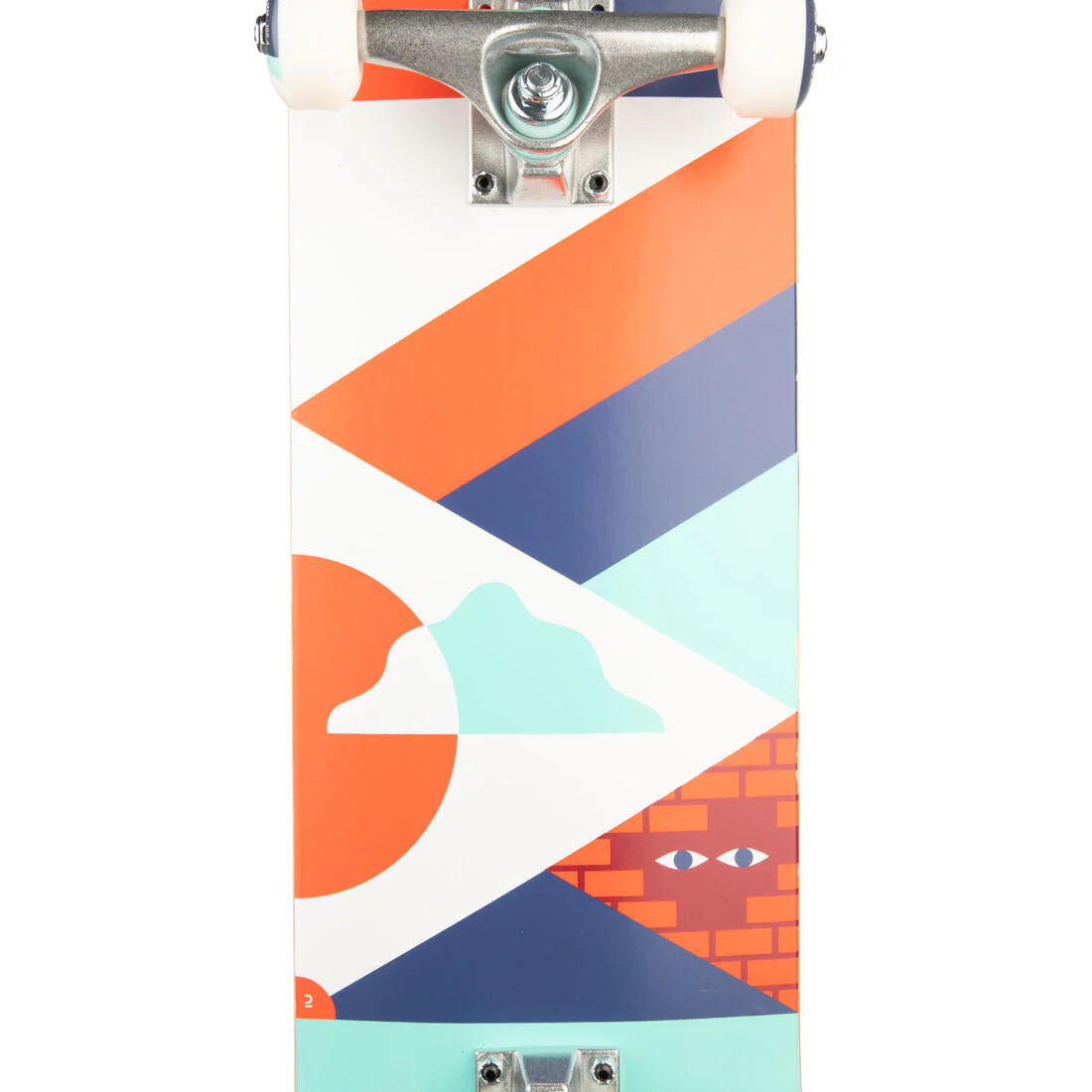 TABLA DE SKATE CP100 NIÑOS DE 8 - 12 AÑOS MID GEOMETRIC TAMAÑO 7.6" - Image 15