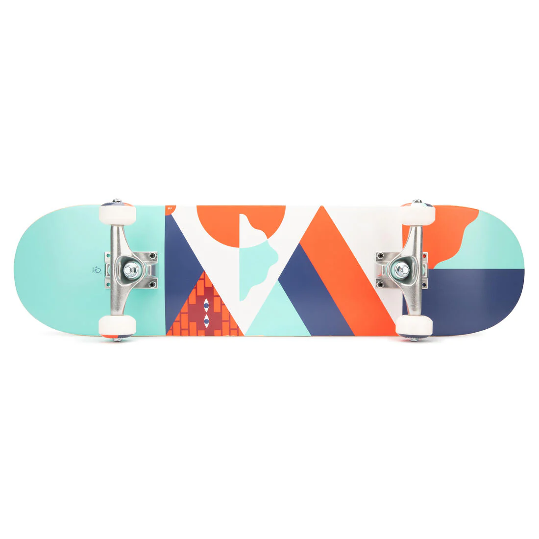 TABLA DE SKATE CP100 NIÑOS DE 8 - 12 AÑOS MID GEOMETRIC TAMAÑO 7.6" - Image 7