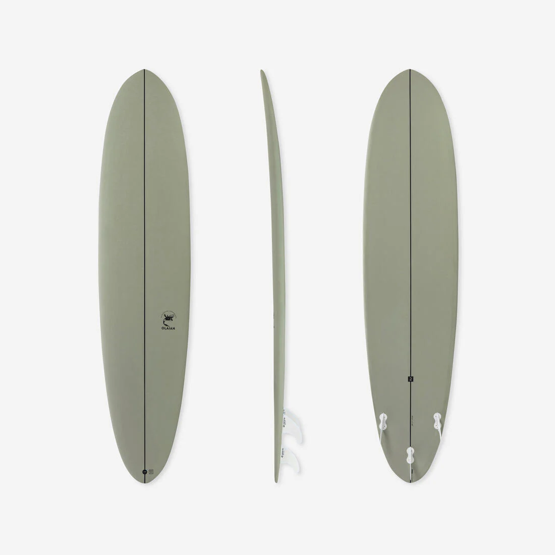 TABLA SURF 500 HÍBRIDA 8' + 3 QUILLAS