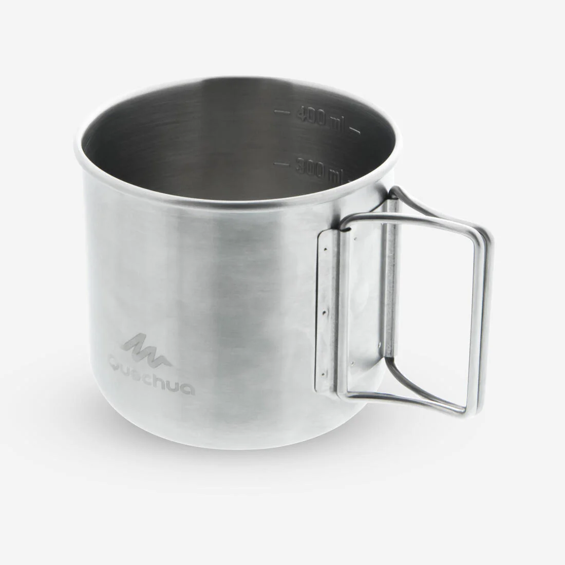 TAZA CAMPING 500 ACERO INOXIDABLE 0,4L