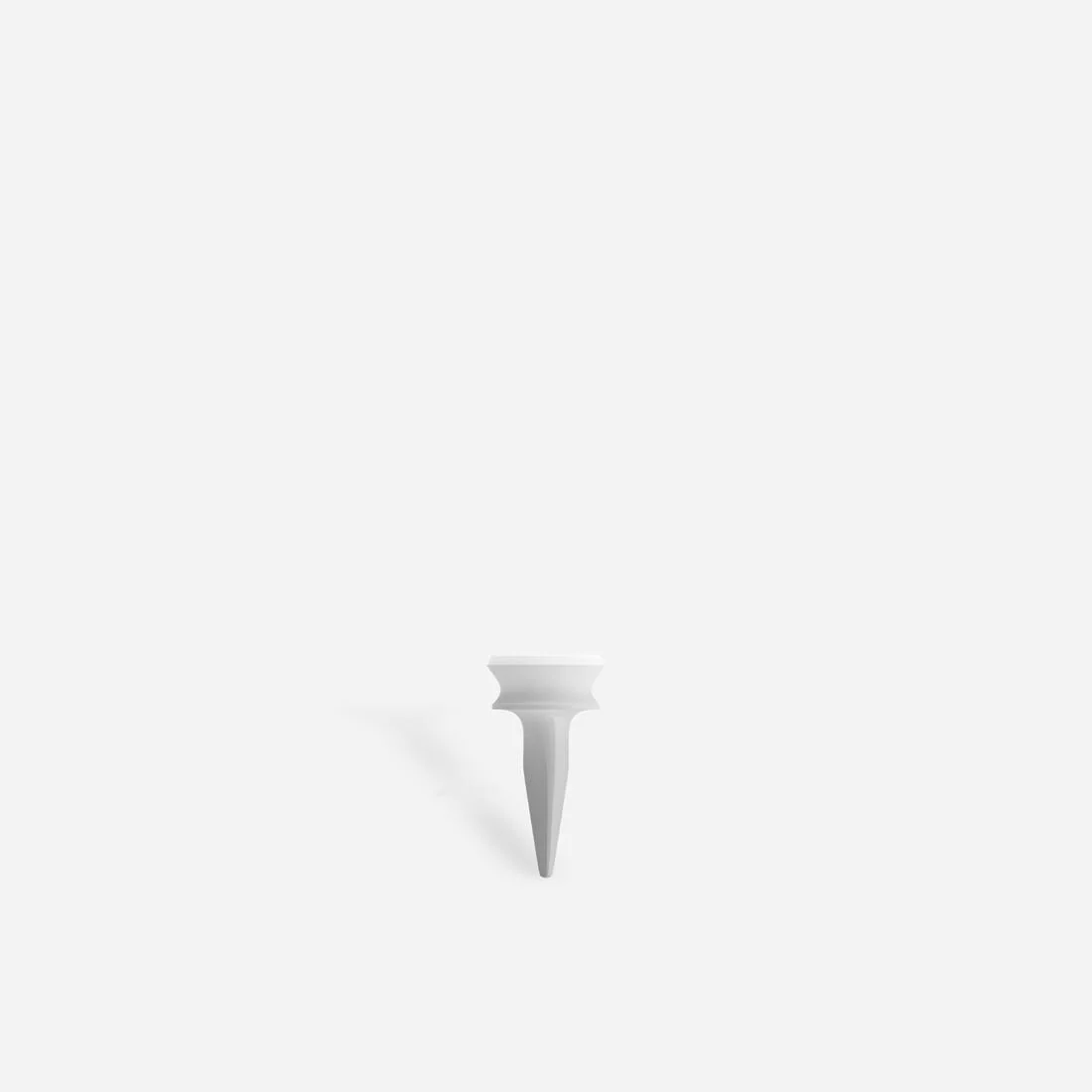 TEES GOLF X10 PLÁSTICO 6 MM INESIS BLANCO