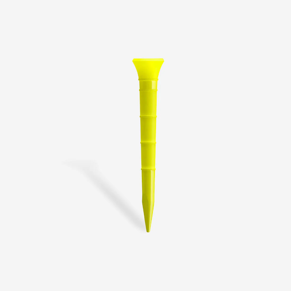 TEES GOLF X10 PLÁSTICO 70 MM INESIS AMARILLO
