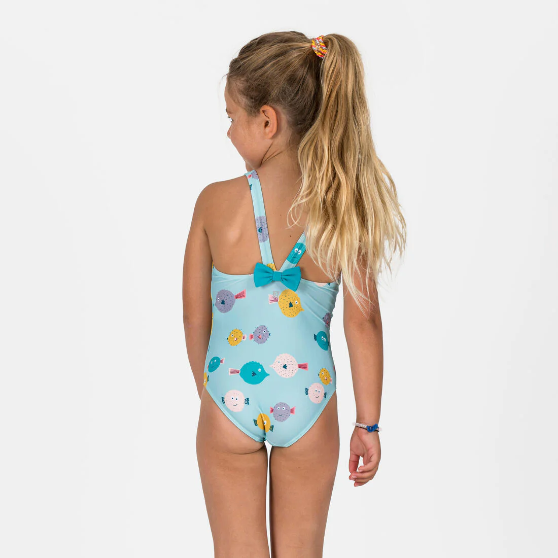 TRAJE DE BAÑO BEBÉ/NIÑA ESTAMPADOS PECES - Image 4