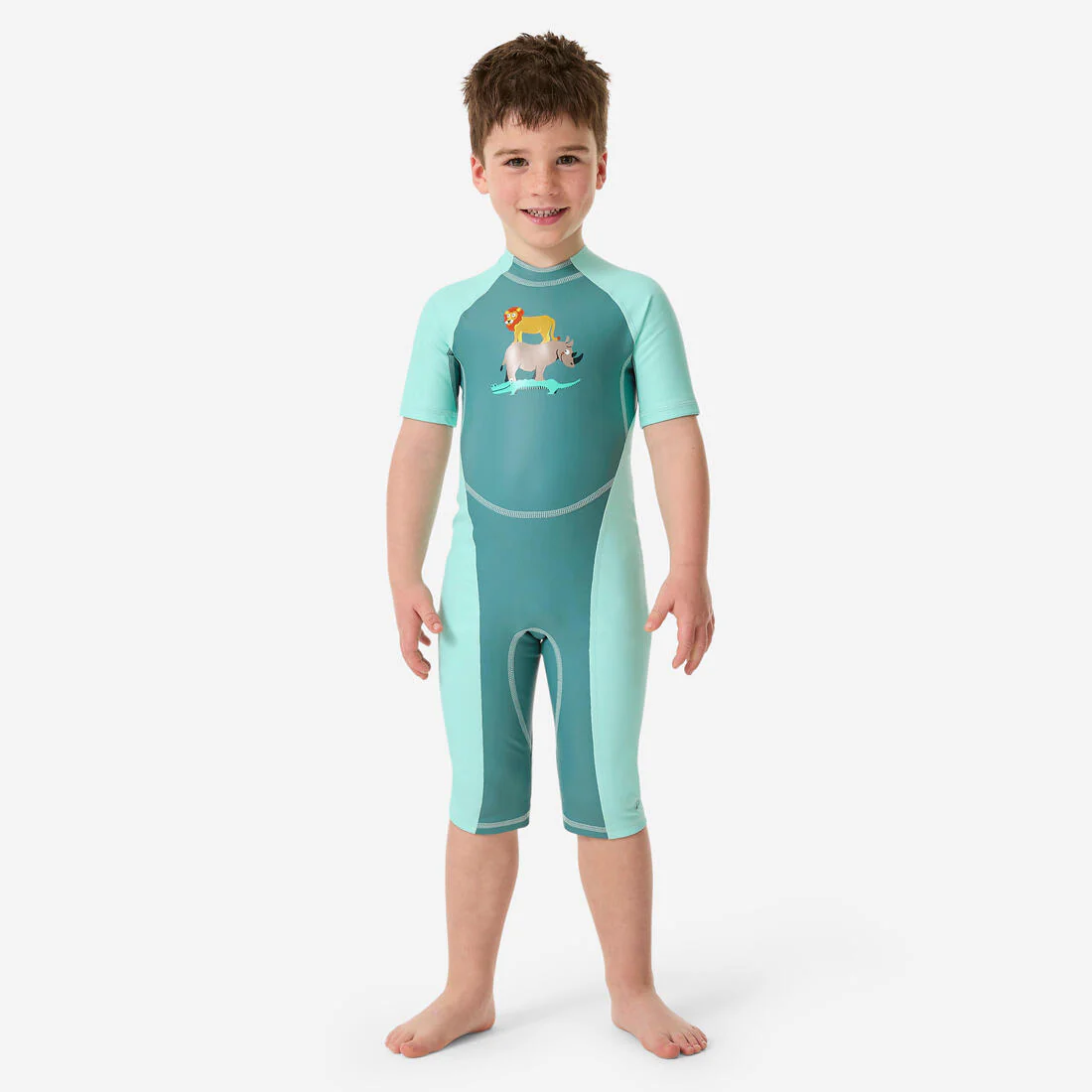 TRAJE KLOUPI ANTI-UV BEBÉ ESTAMPADO SABANA - Image 2