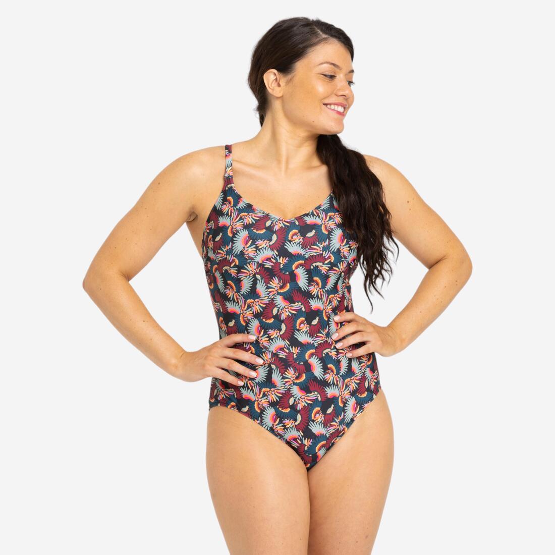 TRAJE DE BAÑO LILA LT MUJER