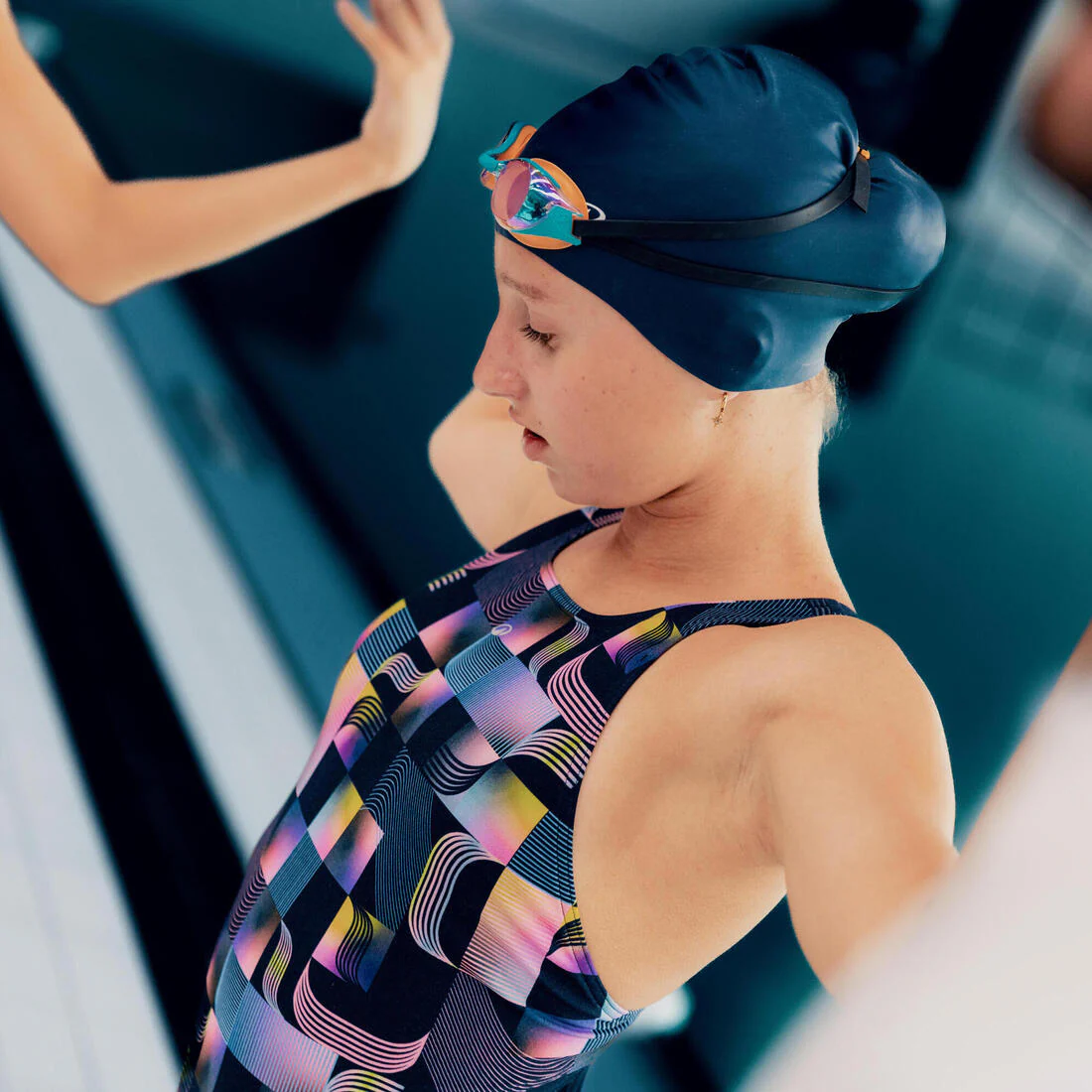 TRAJE DE BAÑO NATACIÓN NIÑA 500 KAMIYE OAOA - Image 7