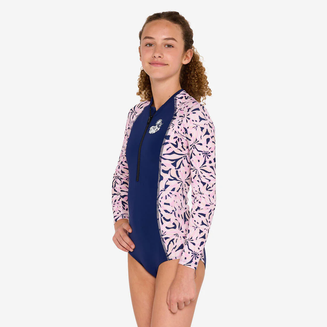 TRAJE DE BAÑO ANTI-UV SURF NIÑA 500 CIERRE FRONTAL - Image 2