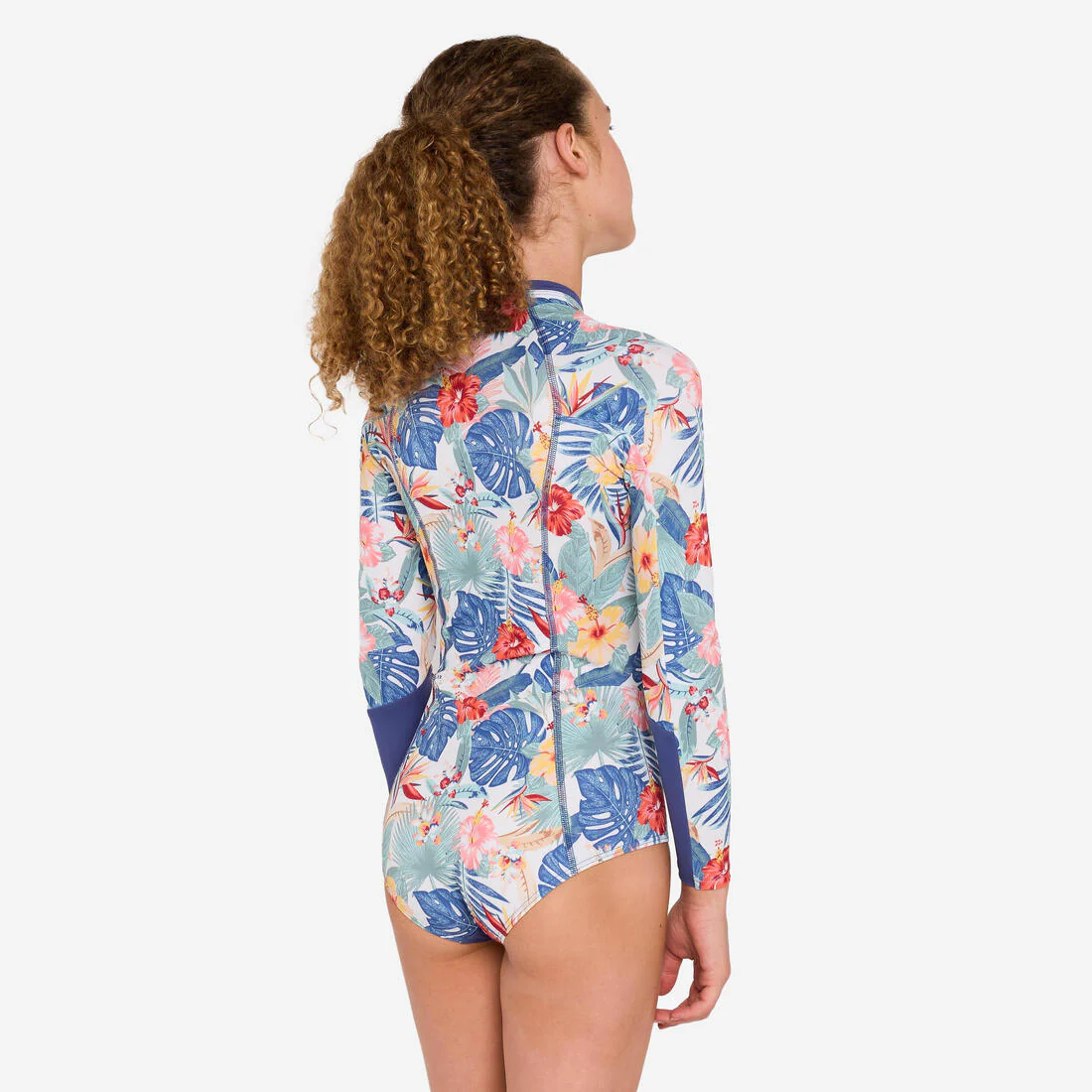 TRAJE DE BAÑO ANTI-UV SURF NIÑA 500 CIERRE FRONTAL - Image 7