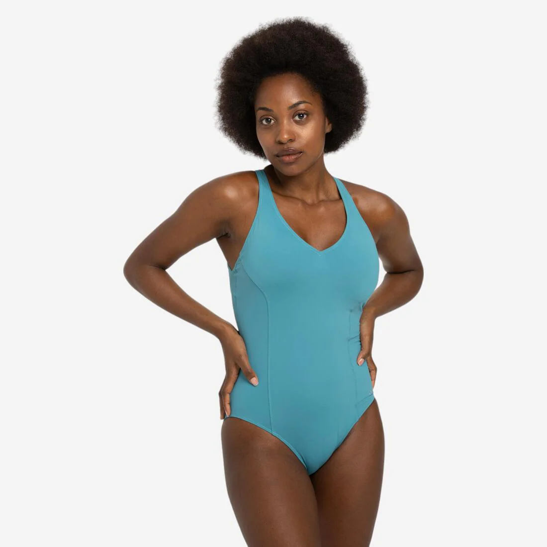 TRAJE DE BAÑO NATACIÓN MUJER PEARL - Image 2