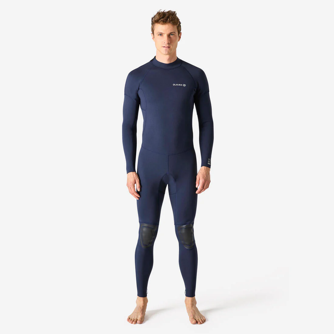 TRAJE SURF HOMBRE 100 AZUL NEOPRENO 2/2 MM