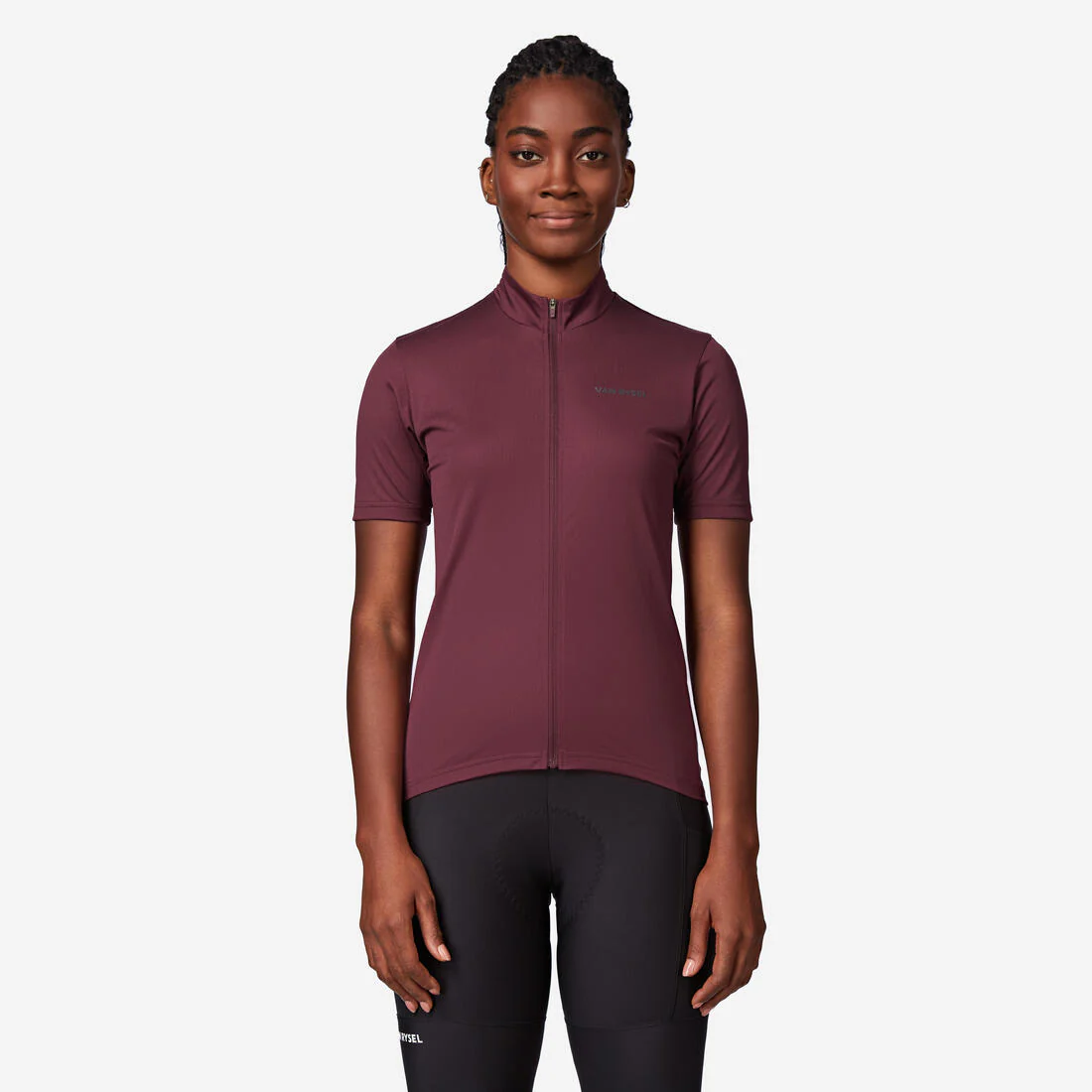TRICOTA CICLISMO DE RUTA MUJER RC 100 ESSENTIAL