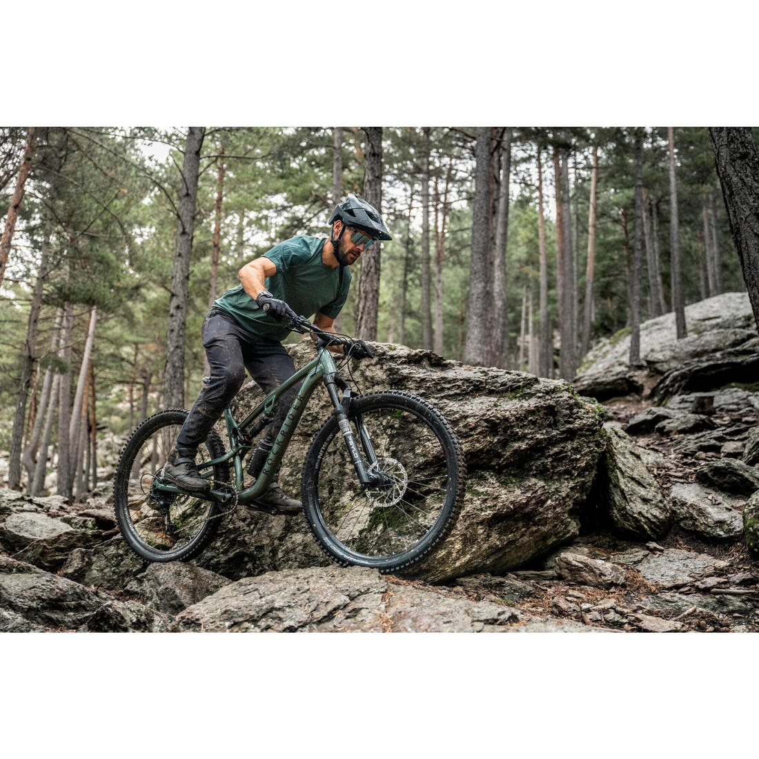 TRICOTA CICLISMO MTB HOMBRE ST 100 - Image 8